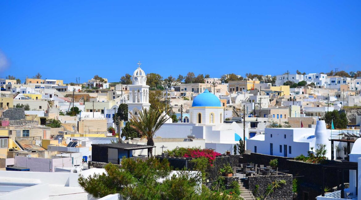 Weather in Santorini